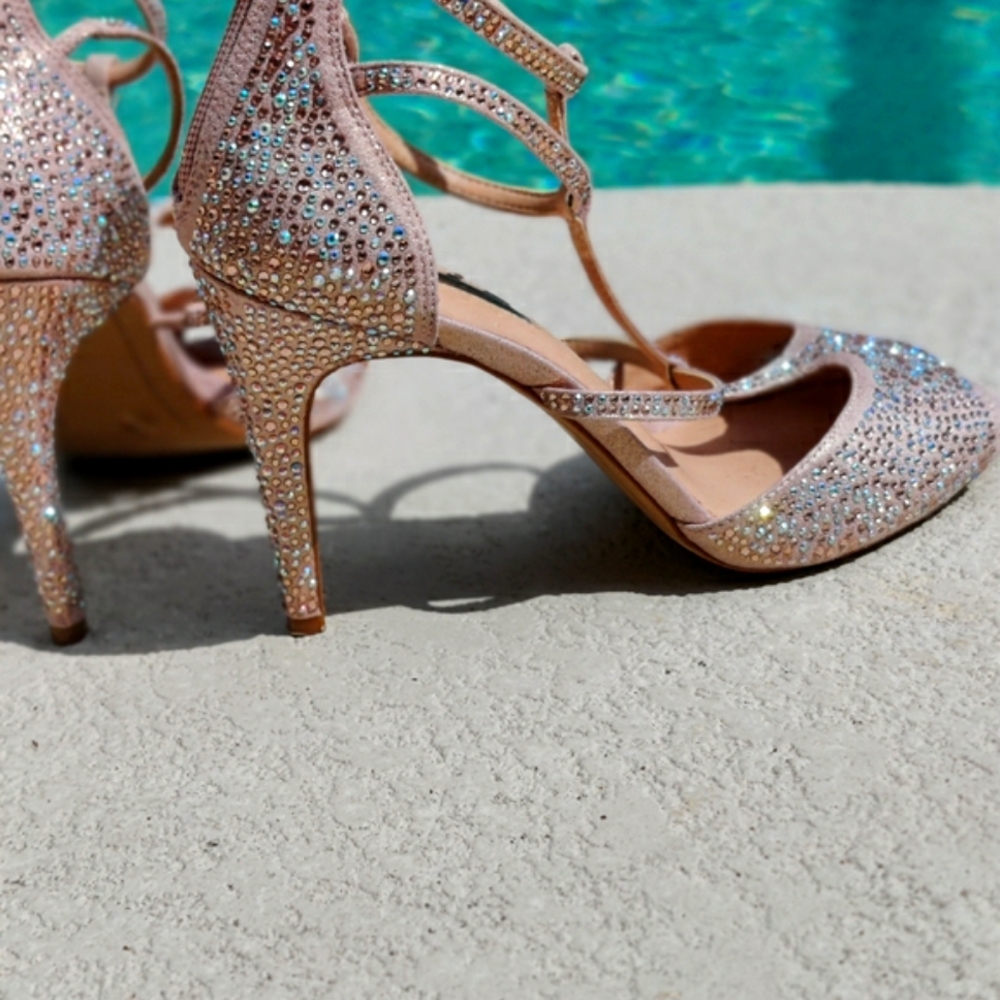 Inc rhinestone caged heel - Picture 4 of 16